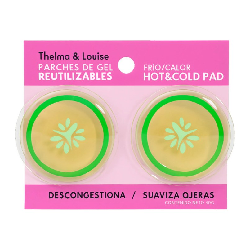 [46799] PADS DESCONGESTIVOS PARA OJOS FRIO/CALOR (40 GR - BOLSA) THELMA Y LOUISE