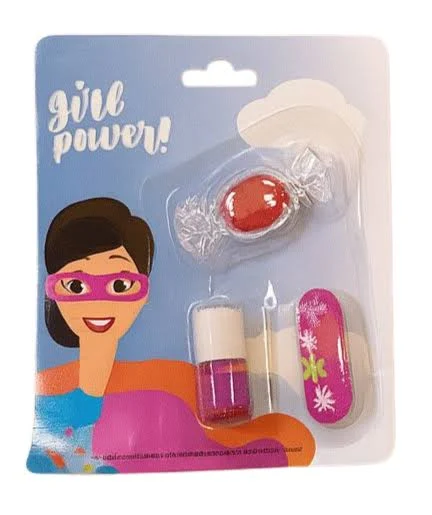 BEAUTY SET GIRL POWER (3 UNDS - BLISTER)