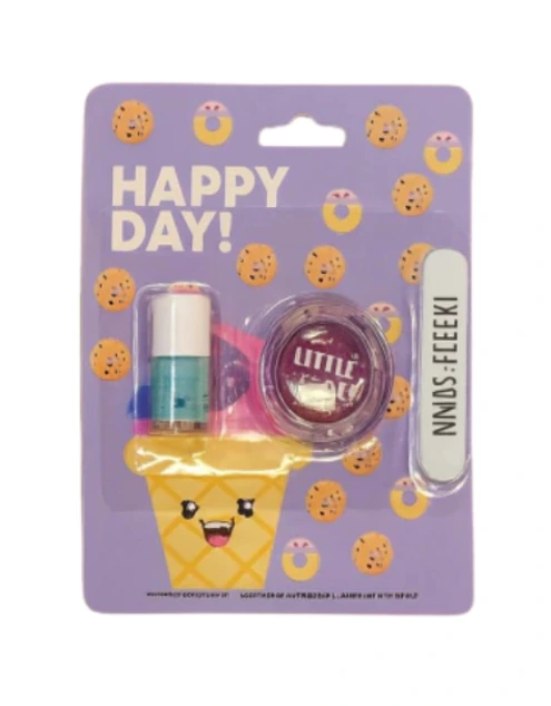 BEAUTY SET HAPPY DAY HELADO (3 UNDS - BLISTER)