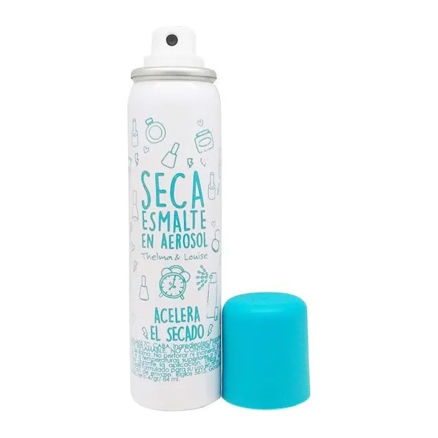 SECA ESMALTE EN AEROSOL ACELERA EL SECADO (84 ML - FRASCO) THELMA Y LOUISE