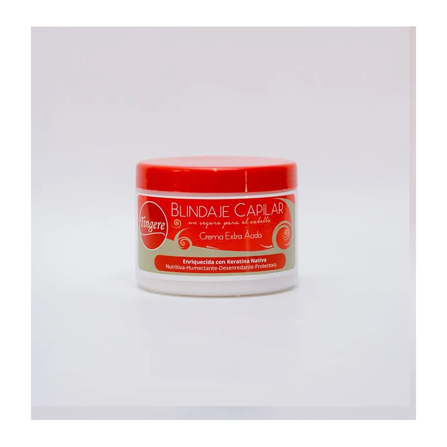 BLINDAJE CAPILAR CREMA EXTRA ÁCIDA (500 GRS - POTE) TINGERE
