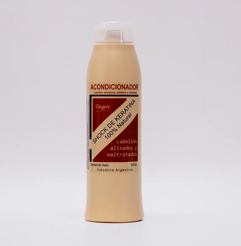 ACONDICIONADOR SHOCK DE KERATINA (600 CC. - FRASCO)