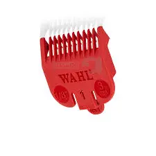 PEINE COLORES NUMERO 1 3MM (ROJO - 1 UND - BOLSA)