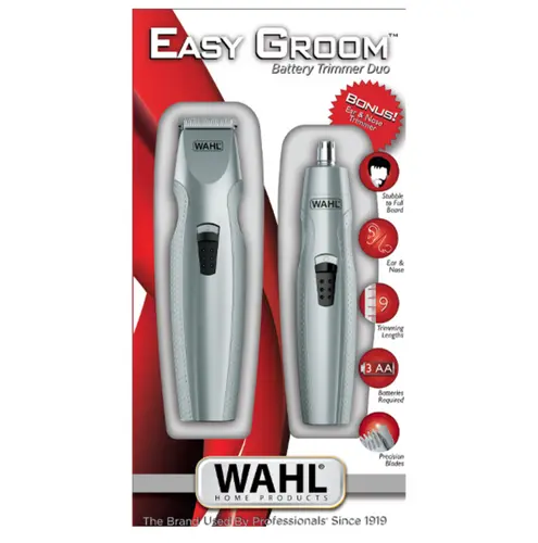 WAHL EASY GROOM BATTERY TRIMMER DUO (2 UNIDADES - CAJA)