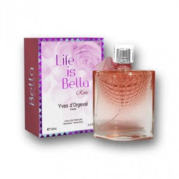 BELLA ROSE EDP LA VIE EST BELLE EN ROSE -LANCOME (100 ML - CAJA)