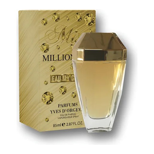 MISS MILLIONAIRE EAUMY GOLD (L. MILLON E.M.G PACO RABANNE) (85 ML - CAJA) Y VES DORGEVAL