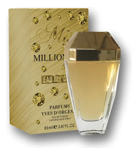 MISS MILLIONAIRE EAUMY GOLD (L. MILLON E.M.G PACO RABANNE) (85 ML - CAJA)
