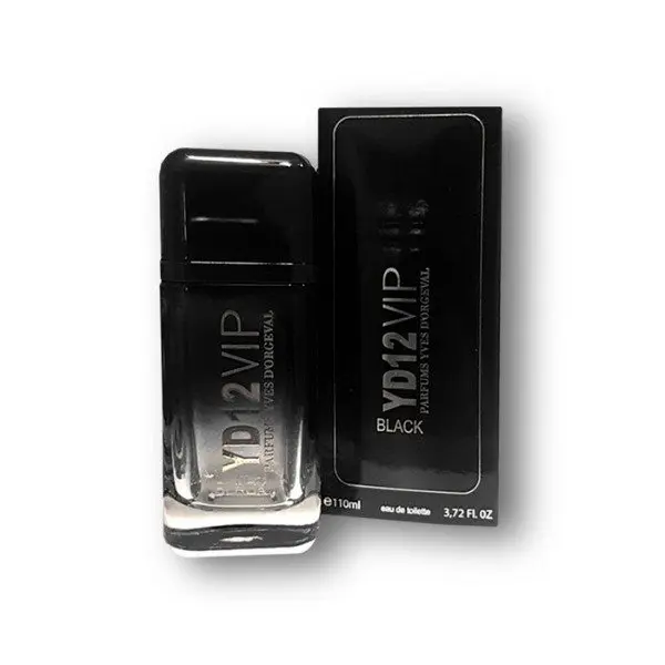 YD12 VIP BLACK MEN 110ML (212 VIP BLACK MEN) (110ML - ESTUCHE)