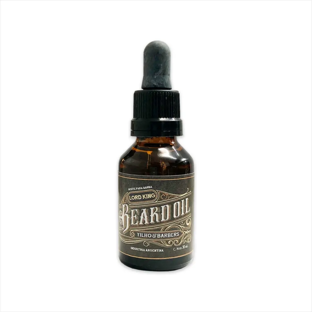 [46237] ACEITE PARA BARBA LORD KING (30ML - FRASCO) YILHO