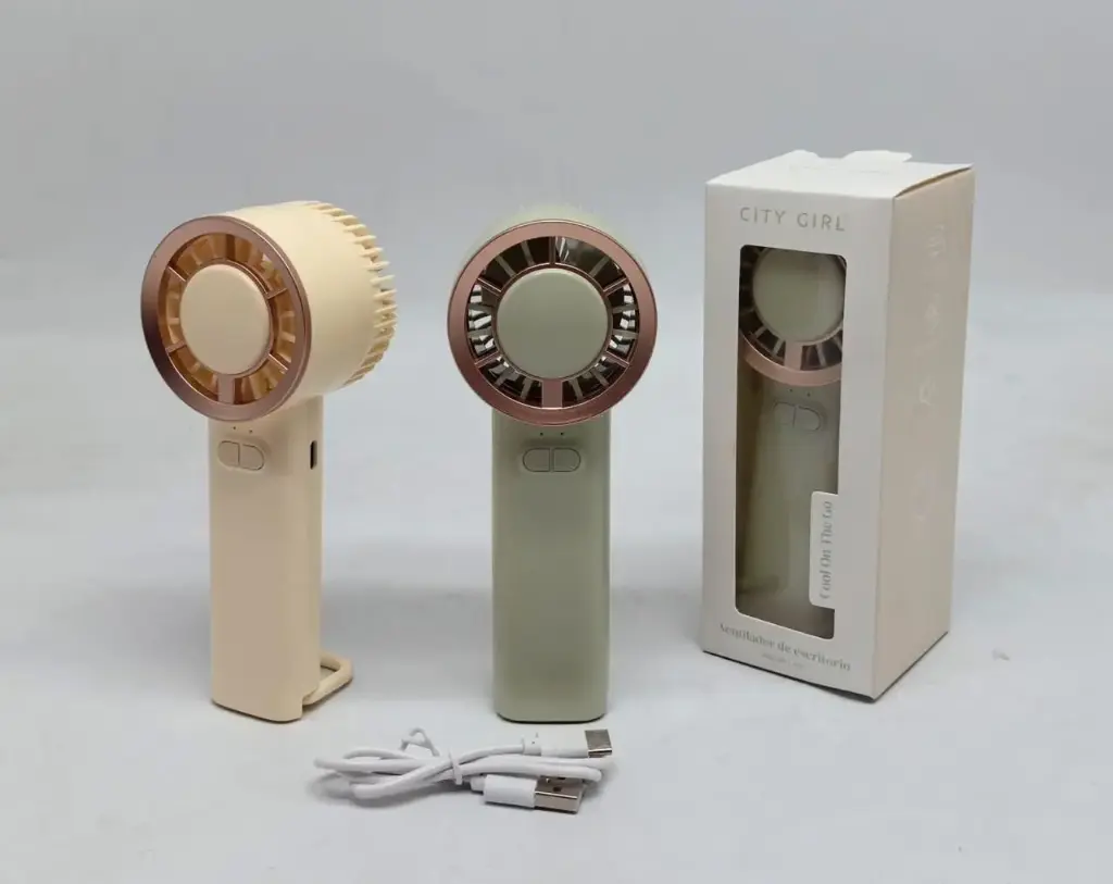 VENTILADOR PORTATIL DE ESCRITORIO (1 UND - CAJA)