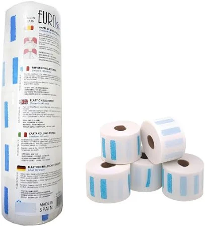 ROLLO PAPEL PARA CUELLO VENTA POR UNIDAD (5 UND - PELUQUERIA)