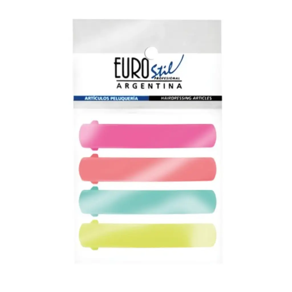 HEBILLA PEQUEÑA COLORES (4 UND - BOLSA)