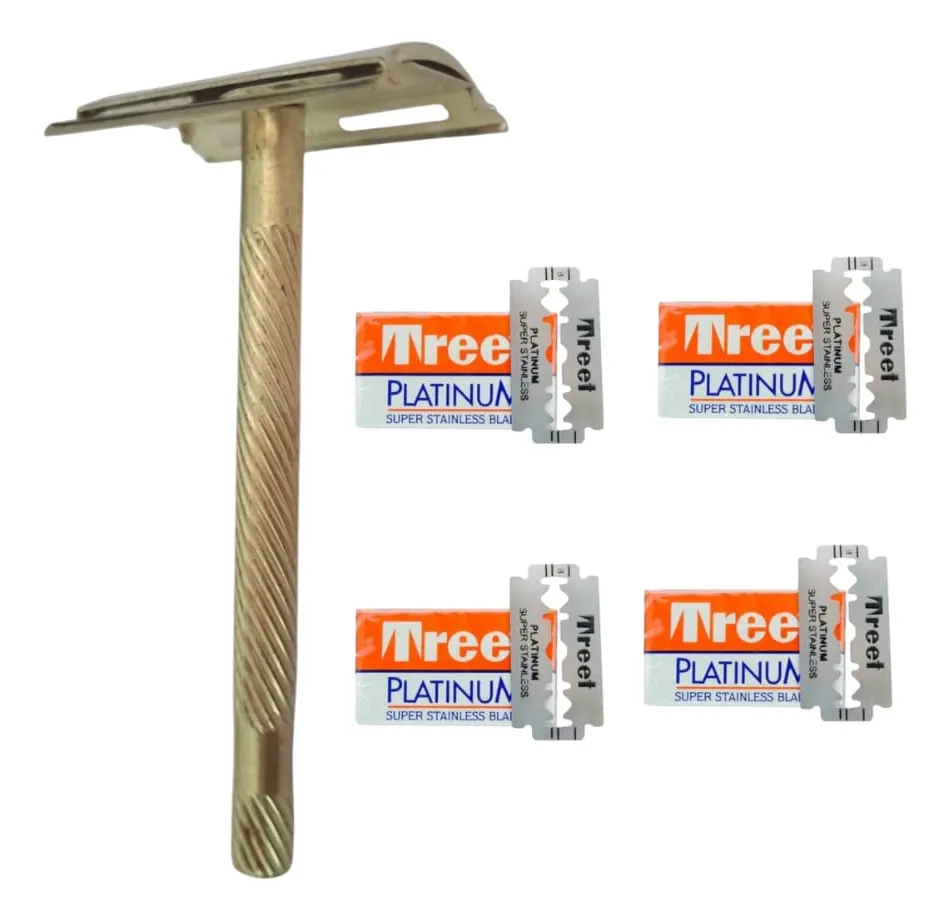 AFEITADORA MANUAL (DORADO - 1 UND - CAJA)