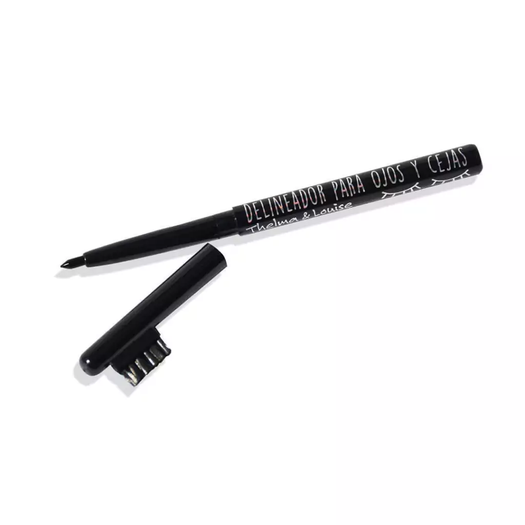 DELINEADOR DE CEJAS RETRACTIL CON CEPILLO (NEGRO - 0,2 GR)