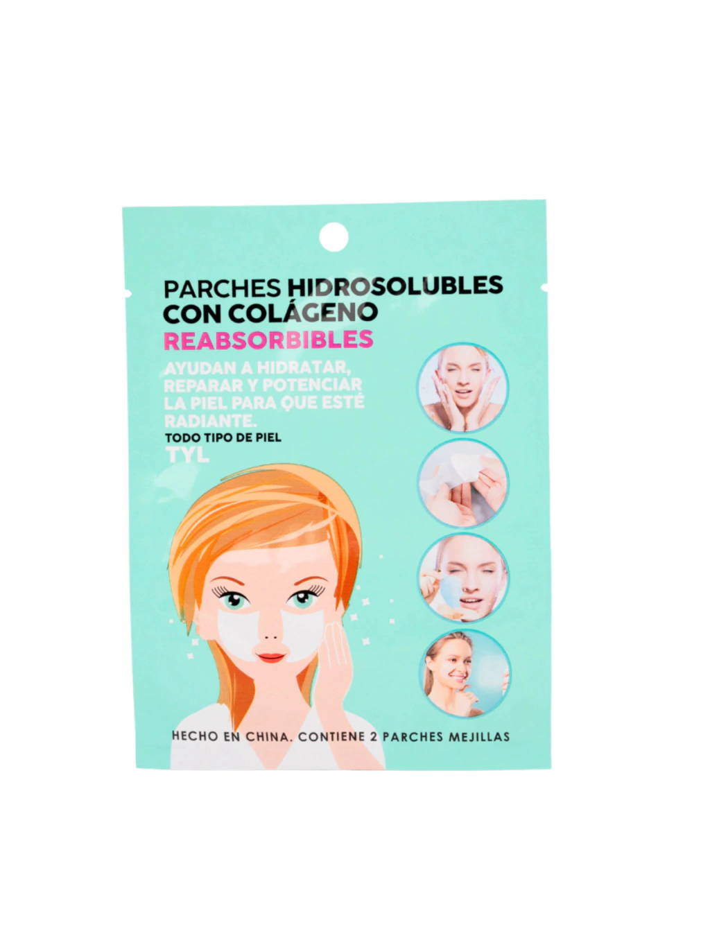 [48789] PARCHE HIDROSOLUBLE REABSORBIBLE PARA MEJILLAS (2 UND) THELMA Y LOUISE