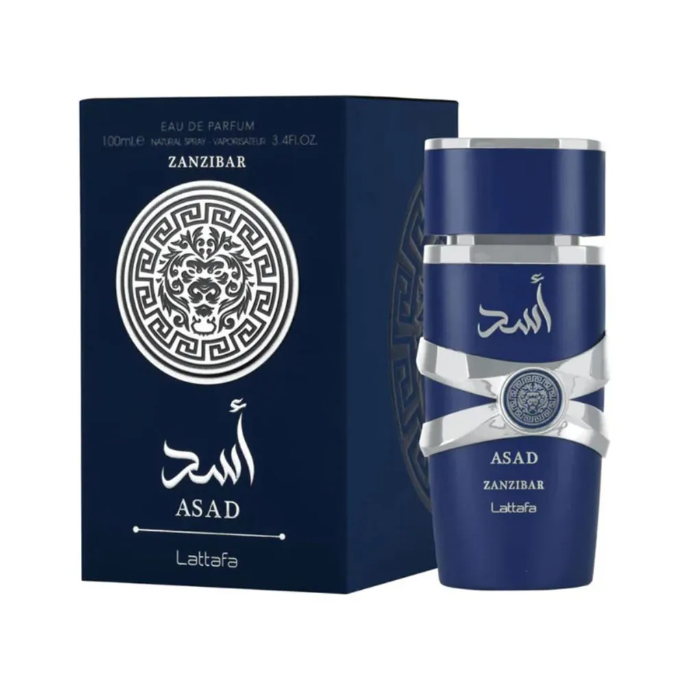 ZANZIBAR ASAD LATTAFA MEN EDP (100 ML - CAJA)