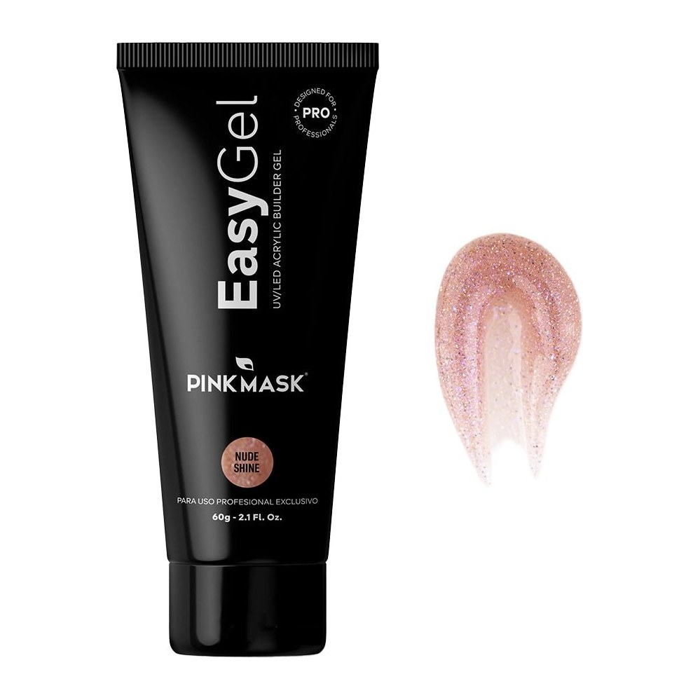 [49240] EASY GEL (NUDE SHINE - 60 GRS - POMO) PINK MASK