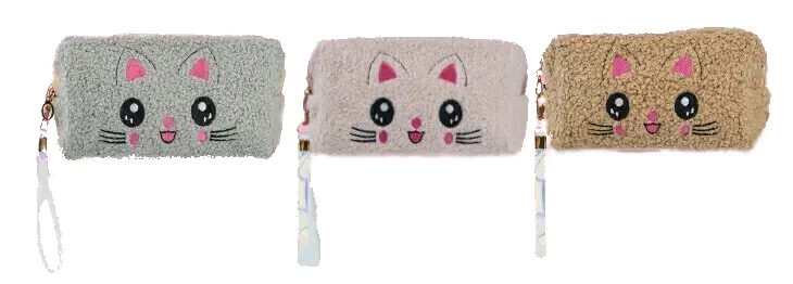 NECESSAIRE BOUCLE GATITO (1 UND - BOLSA)
