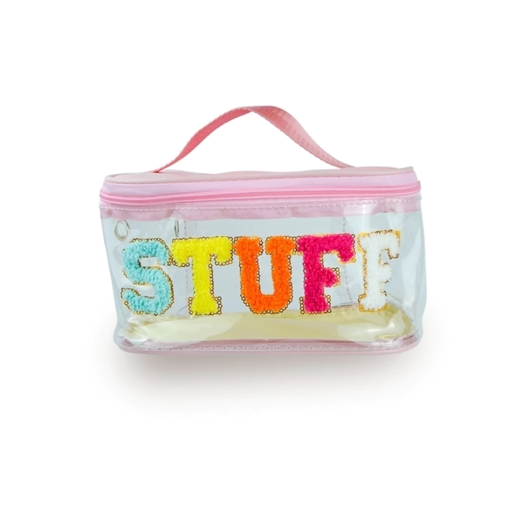 NECESSAIRE STUFF ROSA (ROSA - 1 UND - BOLSA)