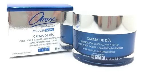[15874] AREX REJUVENC ACTIVE CREMA DE DIA  ( FPS 15 ) (118) (50 ML - CAJA) AREX