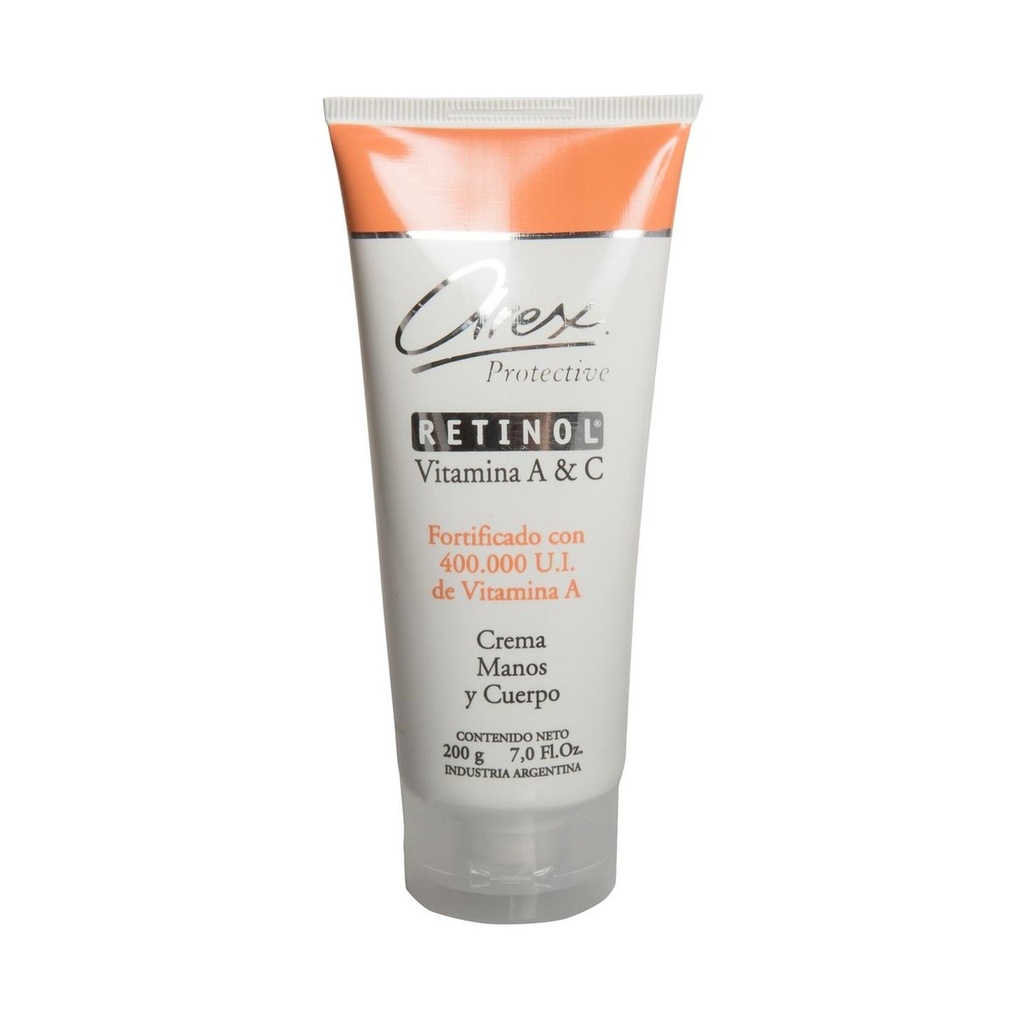 [12786] AREX RETINOL CREMA MANOS Y CUERPO 2OO ML (30) (200 ML - POMO) AREX