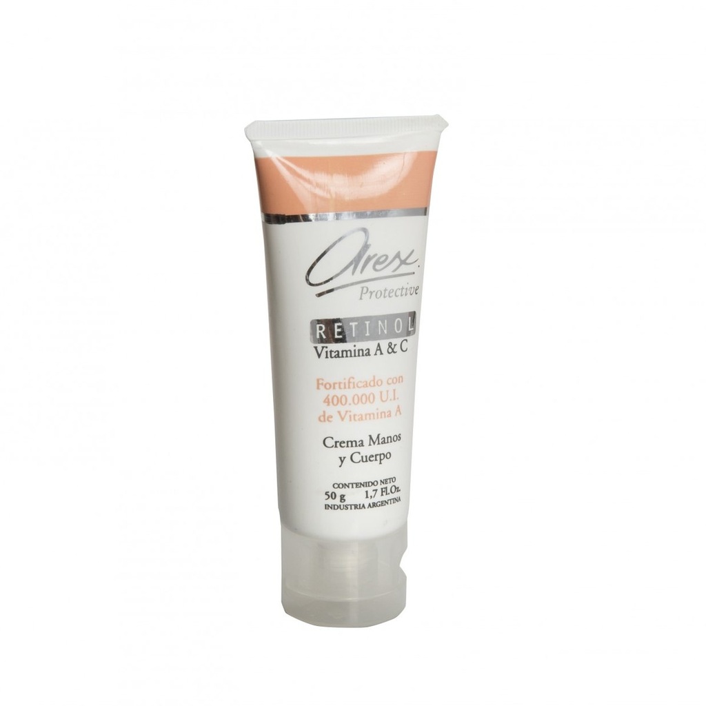 [12787] AREX CREMA CON RETINOL PARA  MANOS Y CUERPO 50 ML (31) (50 ML - POMO) AREX