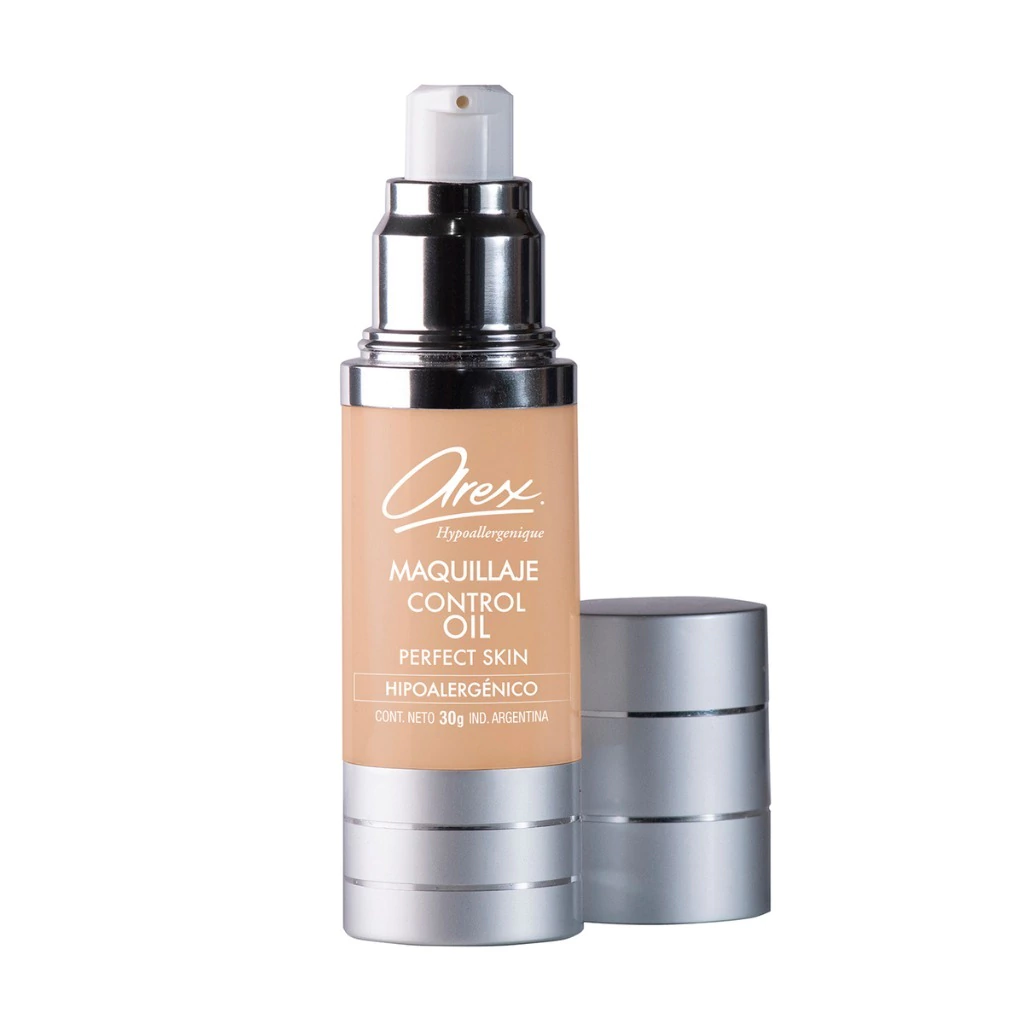 MAQUILLAJE CONTROL OIL CLARTE (CLARO - 30 G - FRASCO) AREX