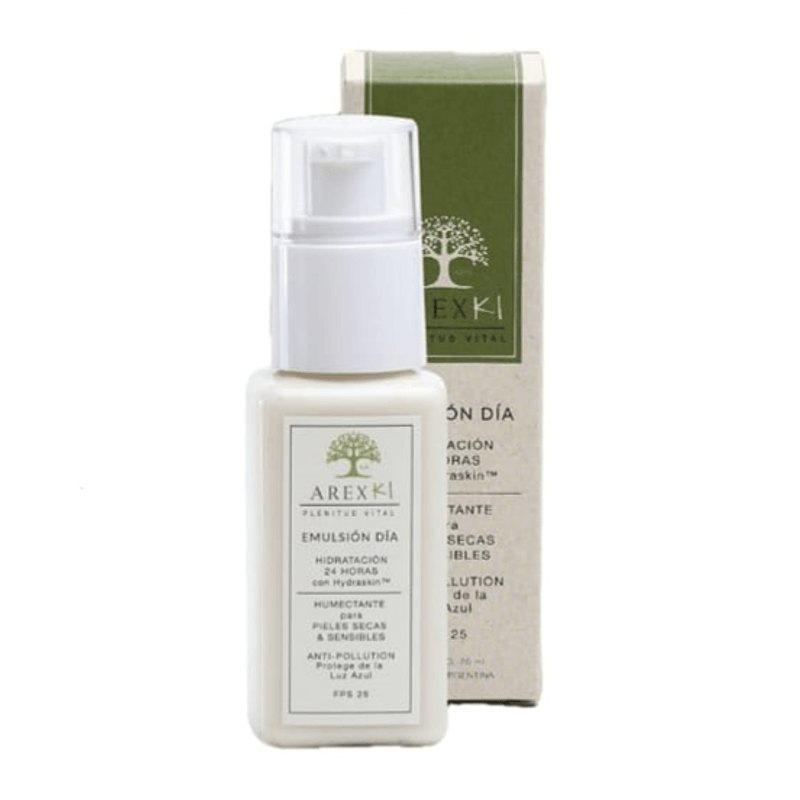 EMULSION DIA HUMECTANTE PIELES SECAS Y SENSIBLES FPS 25 (70 ML - FRASCO) AREX KI