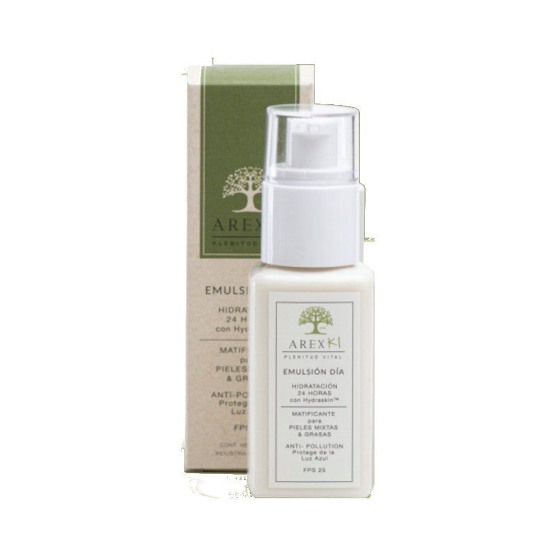 EMULSION DIA MATIFICANTE PIELES  MIXTAS Y GRASA FPS 25 (70 ML - FRASCO) AREX KI
