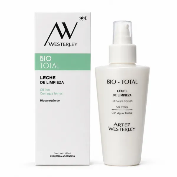LECHE DE LIMPIEZA OIL FREE CON AGUA TERMAL (LD02) (160 CC - FRASCO) ARTEZ WESTERLEY