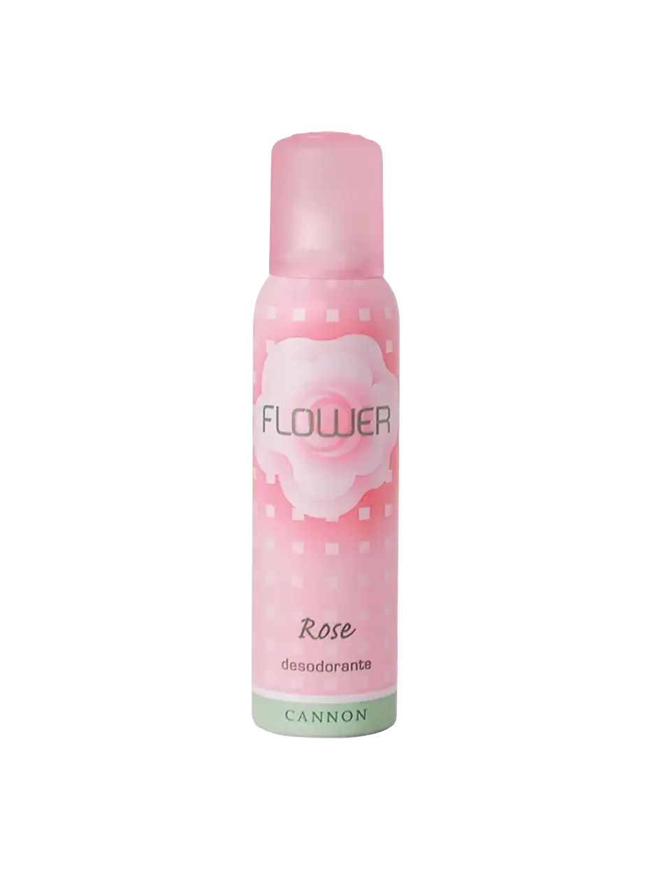 DESODORANTE AEROSOL FLOWER ROSE 123 ML (123 ML - AEROSOL) CANNON