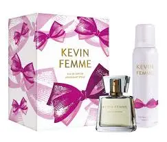 ESTUCHE COMBINADO KEVIN FEMME (EDP 60 ML + DEO 123 ML - ESTUCHE)