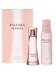PALOMA HERRERA ESTUCHE EDP ( 60 ML + AEROSOL  123ML - ESTUCHE)