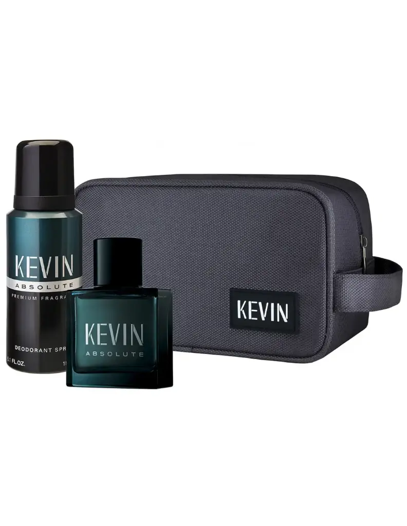 ESTUCHE KEVIN ABSOLUTE 100 ML +DEO 150ML (2 UND - BOLSA)
