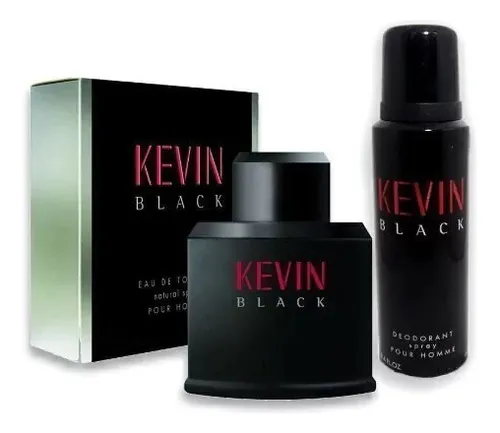 EAU DE TOILETTE KEVIN BLACK  + DEO (100 ML + 33 ML - KIT)