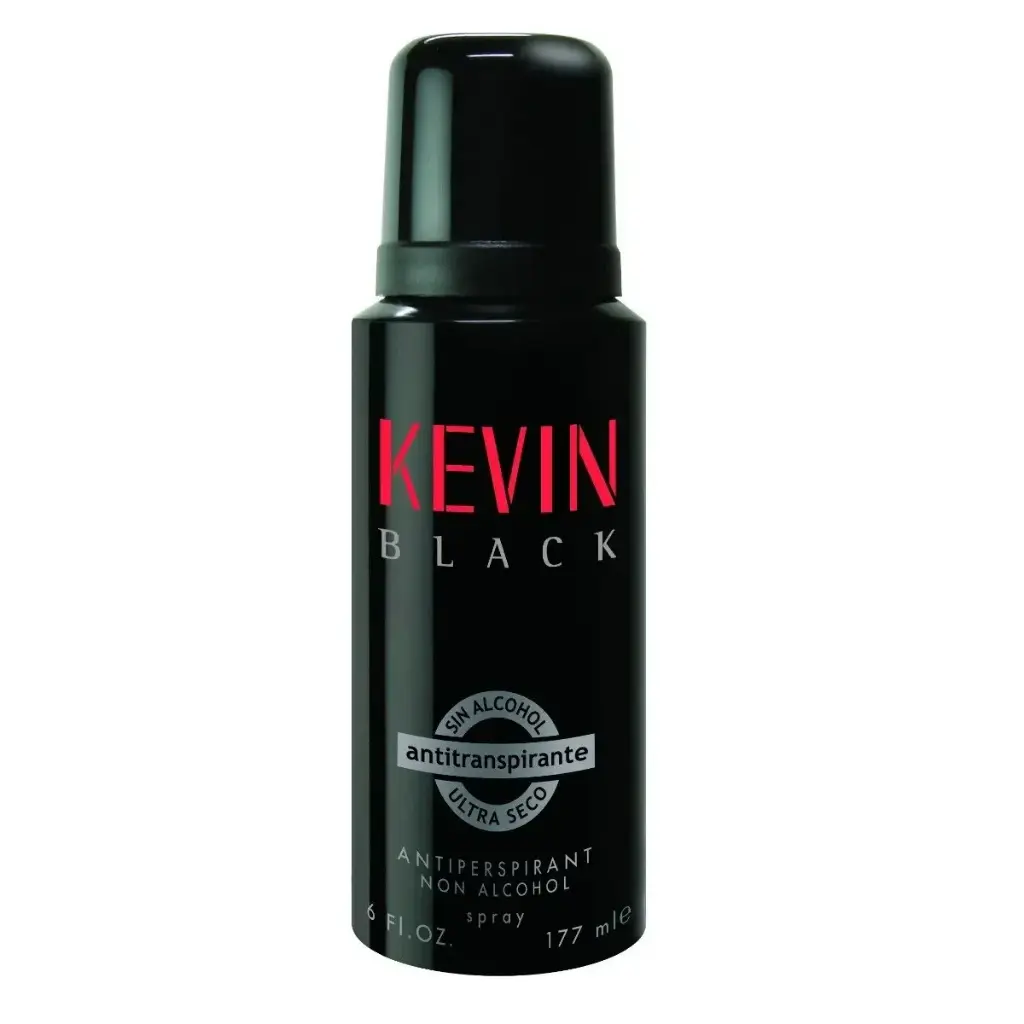 KEVIN BLACK  ANTITRANSPIRANTE  (177 ML - AEROSOL)