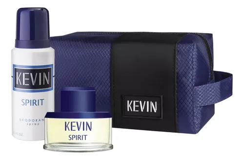 BOLSITO NESSESAIRE KEVIN SPIRIT(EDT 60 ML + DESODORANTE 150 ML) (2UNIDADES - BOLSITO)