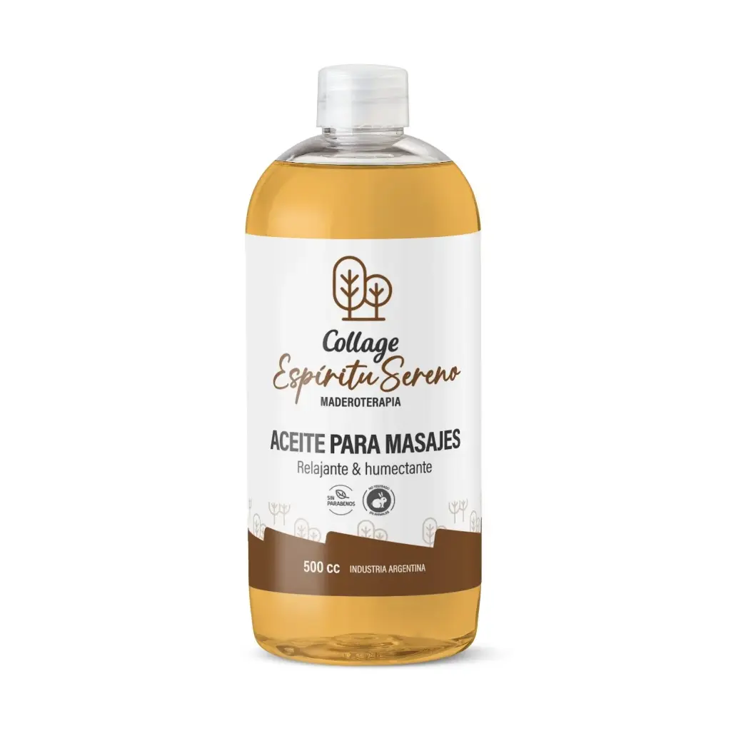 ACEITE ESPIRITU SERENO/ RELAJANTE Y HUMECTANTE (500 ML - BOTELLA)