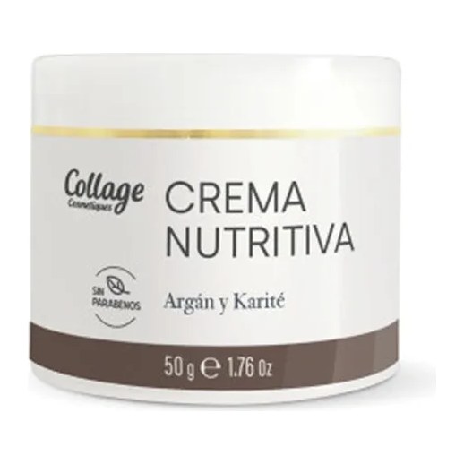[41884] CREMA NUTRITIVA ARGAN OIL Y KARITE (250 GRS - POTE) CERAS COLLAGE