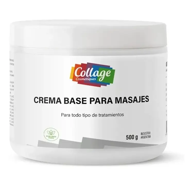 CREMA BASE PARA MASAJES (500 GRS - POTE)