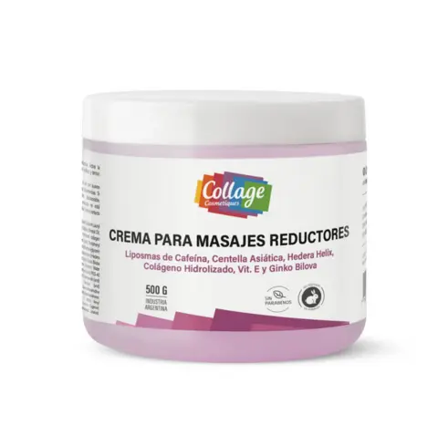 CREMA PARA MASAJES REDUCTORES LIPOSOMAS DE CAFEINA (500 GRS - POTE)
