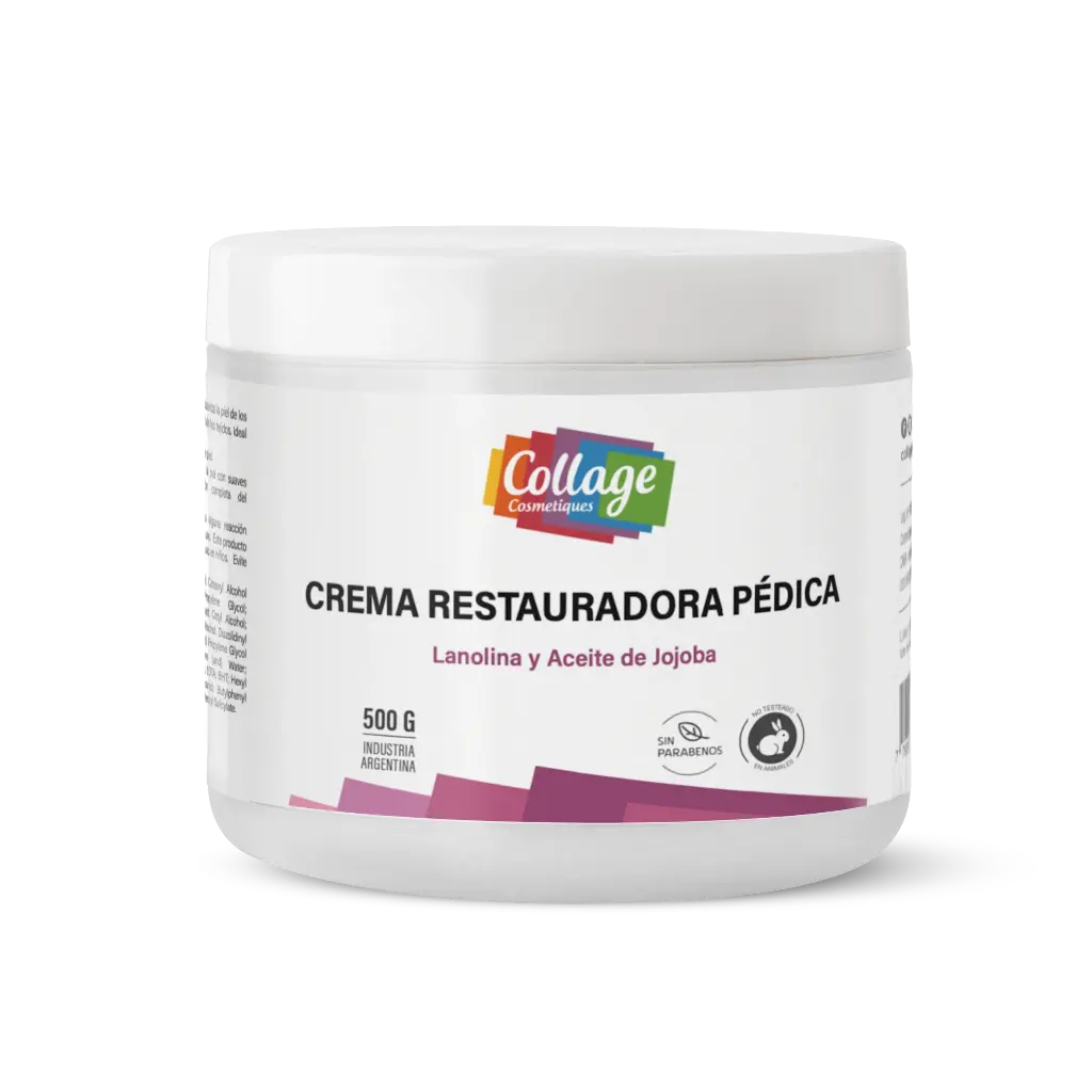 CREMA RESTAURADORA PEDICA LANOLINA Y ACEITE DE JOJOBA (250 GRS. - POTE)