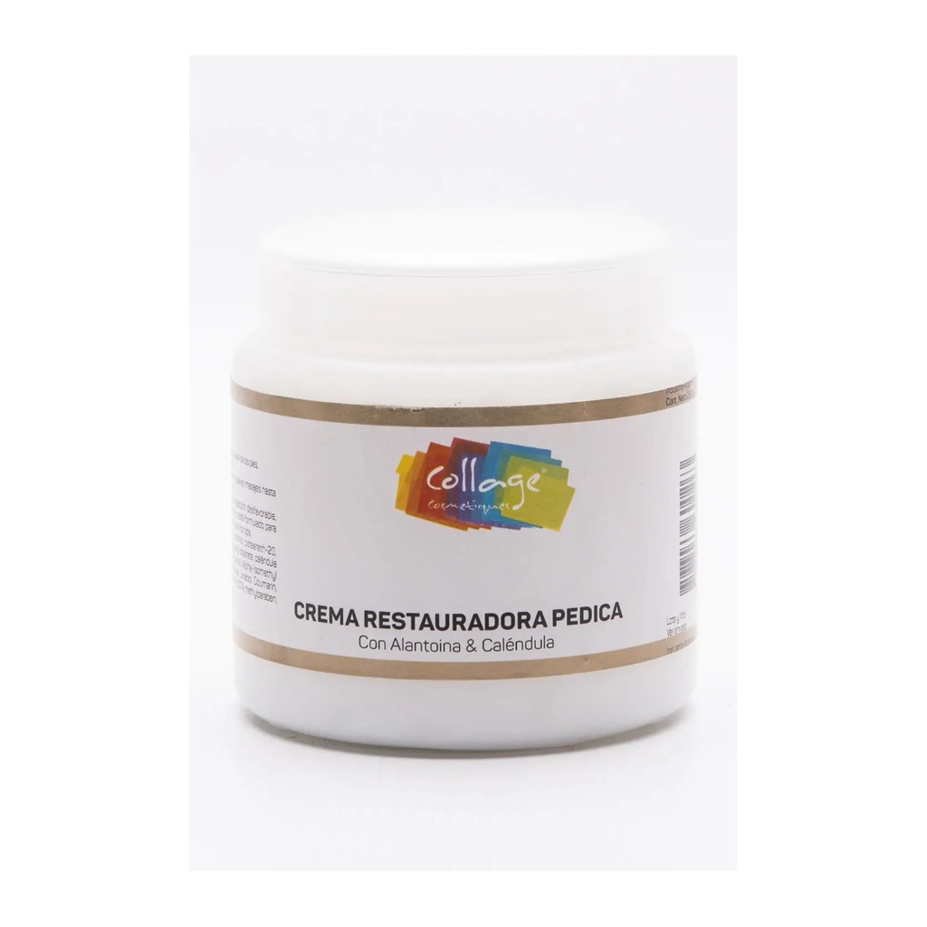 [18533] CREMA RESTAURADORA PEDICA CON ALANTOLINA Y CALENDULA (6015) (500 GRS. - POTE) CERAS COLLAGE