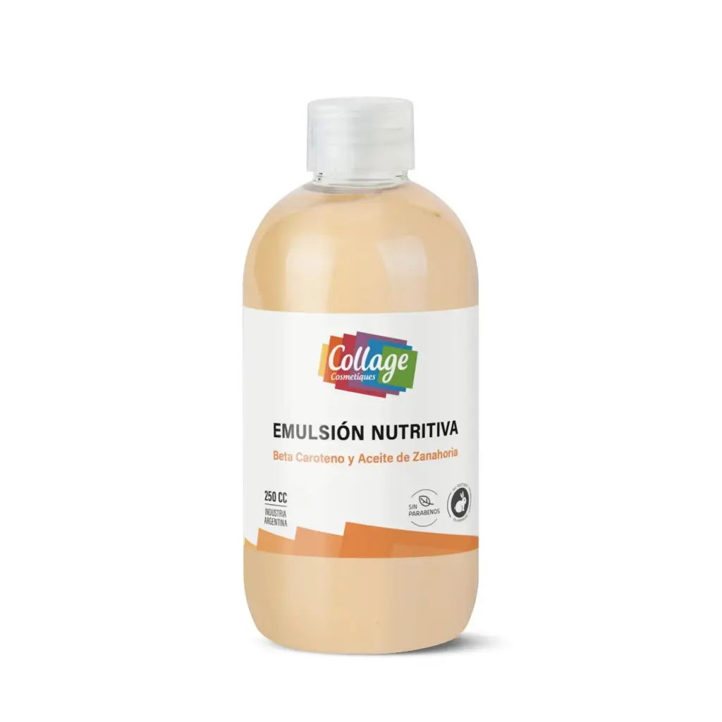 EMULSION NUTRITIVA C/BETA CAROTENO Y AC.  DE ZANAHORIA (250 ML - FRASCO)