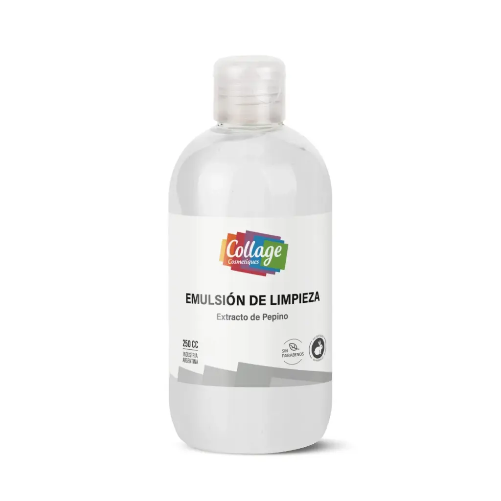 EMULSION DE LIMPIEZA CON EXTRACTO DE PEPINO (250 ML - FRASCO)