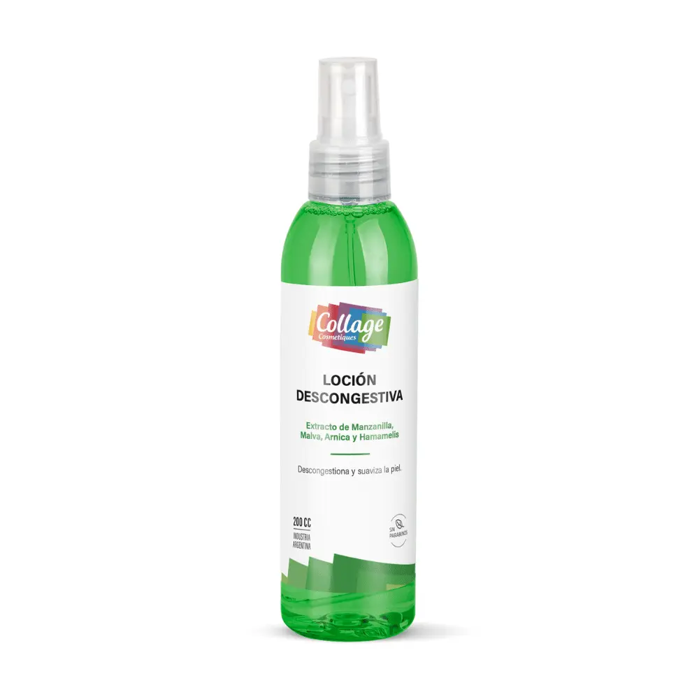 LOCIÓN DESCONGESTIVA Y TONIFICANTE  (200 ML - SPRAY)