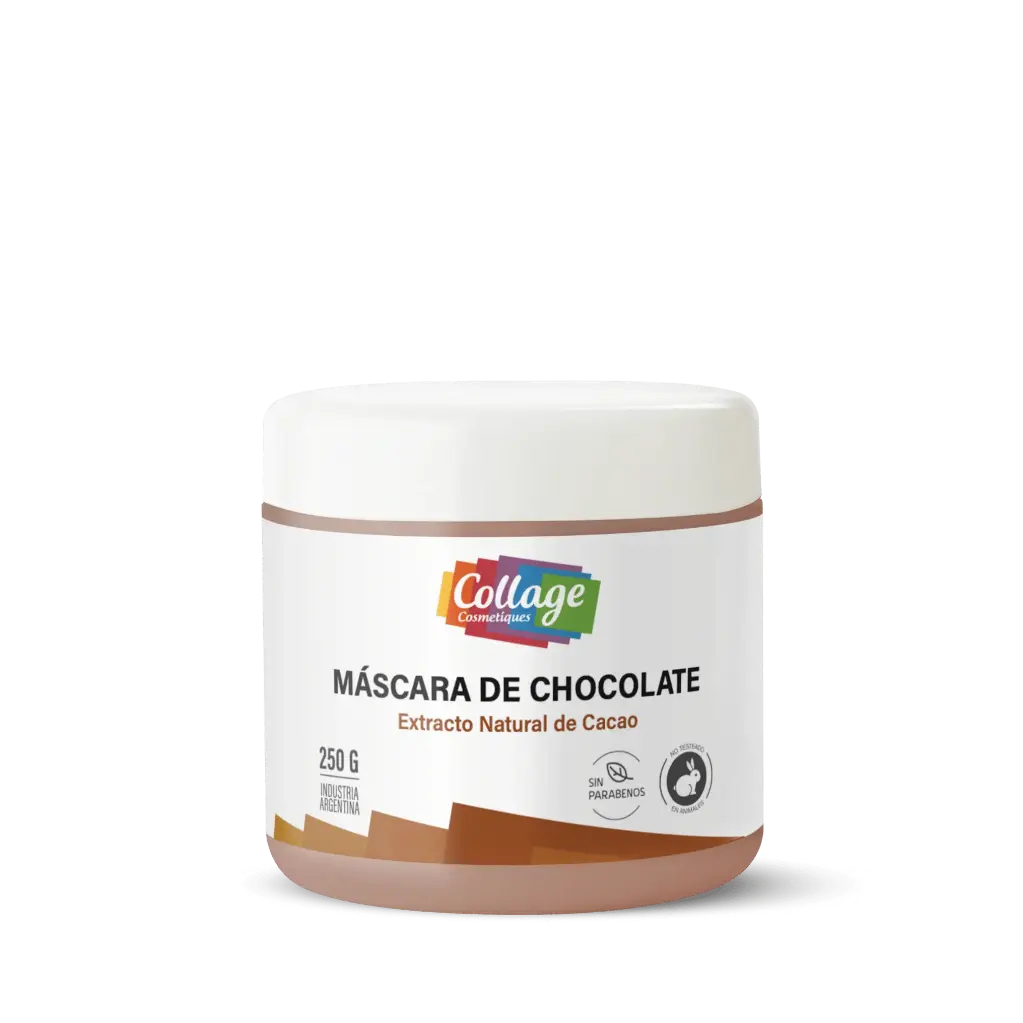 MASCARA DE CHOCOLATE EXTRACTO NATURAL DE CACAO (250 GRS - POTE)