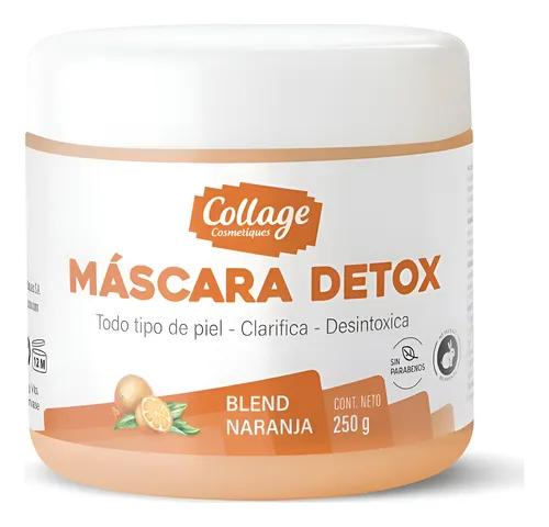 MASCARA DETOX BLEND NARANJA  (250 GRS. - POTE)