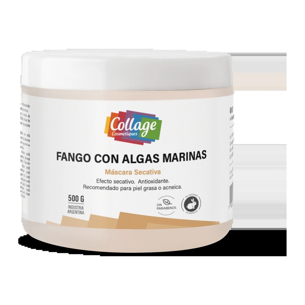 [18566] FANGO CON ALGAS MARINAS SECATIVA (500 GRS - POTE) CERAS COLLAGE