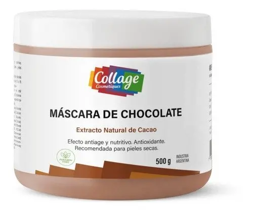 MASCARA DE CHOCOLATE EXTRACTO NATURAL DE CACAO (500 GRS - POTE)